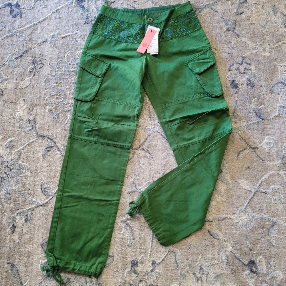 Jeans in green